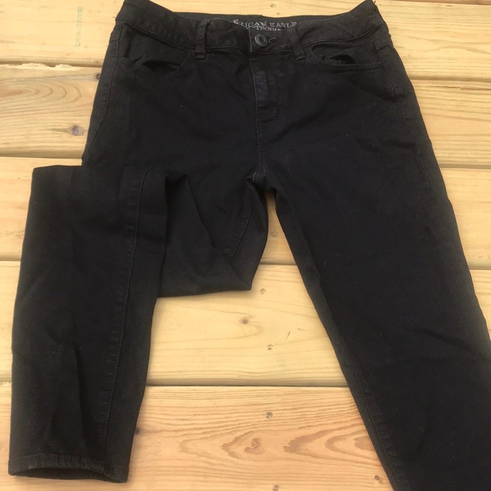 Black American Eagle Jeans